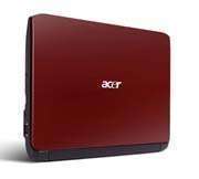 Acer One 532H-2D piros netbook 10.1 Atom N450 1.66GHz 1GB 250G W7 Starter PNR 1 év gar. Acer netbook mini laptop