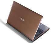 Acer Aspire 5755G barna notebook 15.6 LED i5 2410M 2.3GHz nV GT540 4GB 500GB Li PNR 1 év