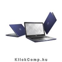 Dell Inspiron 5567 notebook 15,6 i3-7100U 4GB 1TB Linux balikék