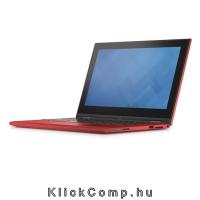 Netbook Dell Inspiron 3158 mini notebook 2-in-1 11,6 i3-6100U 4GB 500GB Win10 piros HU mini laptop