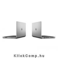Dell Inspiron 5559 notebook 15.6 FHD i5-6200U 8GB 1TB R5-M335-4GB Linux ezüst