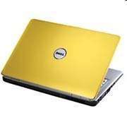 Dell Inspiron 1525 Yellow notebook PDC T2410 2.0GHz 2G 160G FreeDOS 4 év kmh Dell notebook laptop