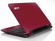 Acer Aspire One Acer netbook D250-0BGr 10.1 WSVGA LED Intel Atom N270 1,6GHz, 1GB, 160GB, Integrált VGA, XP Home. 6cell piros 1év gar. Acer netbook mini laptop