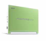 ACER Aspire One Happy AOHAPPY-2DQGRGR 10,1/Intel Atom N450-1,66GHz/1GB/160GB/Windows7 Starter zöld netbook 12 hónap Acer szervizben Acer netbook mini laptop