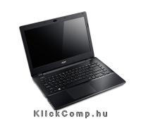 Acer Aspire E5-411-P8SS 14 notebook /Intel Pentium Quad Core N3530 2,16GHz/4GB/500GB/DVD író/fekete notebook