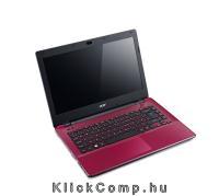 Acer Aspire E5-471-35XW 14 notebook Intel Core i3-4005U 1,7GHz/4GB/500GB/DVD író/piros
