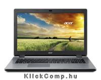 Acer Aspire E5-771G-346T 17 notebook Intel Core i3-4005U 1,7GHz/4GB/1000GB/DVD író/fekete