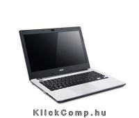 Acer Aspire E5 14 notebook CQC N2940 fehér E5-411-C79A