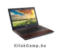 Acer Aspire E5 14 notebook i3-4005U 4GB 500GB DVD barna E5-471-351S