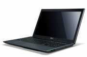 Acer Aspire 5733-384G32Mnkk_W7HP 15.6 laptop LED CB, i3 380M 2.53GHz, 4GB, 320GB, DVD-RW SM, UMA, Card reader, Windows 7 Home Premium, 6cell, fekete notebook Acer