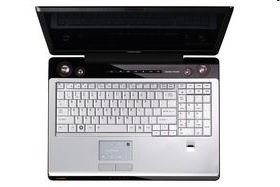 Toshiba 17 Notebook Core2Duo T9300 2.5GHZ 6 Mb. 4GB 500 GB 250 laptop notebook Toshiba
