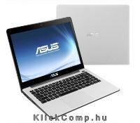 ASUS 14 notebook Intel Core i3-3217U/4GB/500GB/fehér