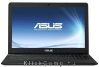 Asus notebook15,6 LED, i3-3217U 1,8ghz, 4GB, 500GB, Intel HD, No ODD, DOS, 2cell, Fekete