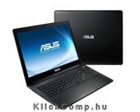 Asus notebook 15,6 LED, Celeron 1007U 1,5ghz, 4GB, 320GB, Intel HD, no ODD!, DOS, 2cell, Fekete