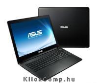 Asus notebook 15,6 LED, 2117U 1,8ghz, 4GB, 320GB, Intel HD, no ODD!, DOS, 2cell, Fekete