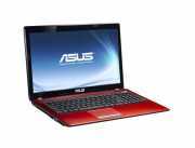 ASUS X53E 15,6 laptop Intel Celeron Dual-Core B820 1,7GHz/4GB/500GB/DVD író/Piros notebook 2 ASUS szervizben, ügyfélszolgálat: +36-1-505-4561
