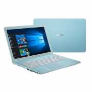 ASUS laptop 15,6 i3-4005 4GB 1TB kék