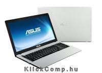 Asus notebook 15,6 LED, 1007U 1,5ghz, 4GB, 500GB, GT 710M 1GB, DVD-RW, DOS, 4cell, Fehér