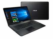 ASUS laptop 17,3 N3060 4GB 1TB Fekete