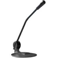 Mikrofon asztali 1,8m vezetékkel fekete Ewent