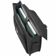 15.6 Notebook táska Samsonite - Desklite  Briefcase 1 Gusset Fekete