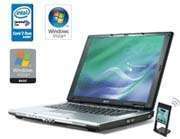 Laptop Acer Travelmate 4233WLMi C2D 1.66 160GB 1024 VHP 1 év szervizben gar. Acer notebook laptop
