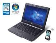 Acer Travelmate 6291-101G12 12 laptop C2D 1.66GHz 120GB 1024 VHP 1 év szervizben gar. Acer notebook