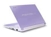 Acer One Happy Levendula Lila netbook 10.1 WSVGA Atom N450 1.66GHz GMA3150 1GB PNR 1 év Acer netbook mini laptop