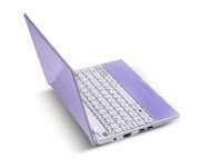 Acer One Happy lila netbook 10.1 WSVGA ADC N550 1.5GHz GMA3150 1GB 250GB W7ST 1 év PNR Acer One Happy lila netbook 10.1 WSVGA ADC N550 1.5GHz GMA3150 1GB 250GB W7ST 1 év PNR