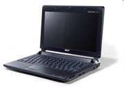 Acer Aspire ONE netbook fekete 10.1 LED, Atom N270 1.6GHz, 2GB, 250GB, XPP/VBE PNR 1 év gar. Acer netbook mini laptop