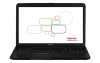 Toshiba Satellite 17,3 laptop , AMD E2-1800, 4G, 500GB, DOS, Fekete