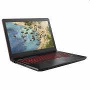 Asus laptop 15,6 FHD i7-8750H 8GB 1TB SSHD GTX-1050Ti-4GB FreeDOS  háttérvilágítású billentyűzet TUF Gaming FX504GE-DM364 Fekete