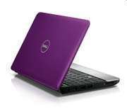 Dell Inspiron Mini 10 Purple HD netbook Atom N450 1.66GHz 1G 250G 6cell W7S HUB 5 m.napon belül szervizben 2 év gar. Dell netbook mini laptop