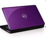 Dell Inspiron 1545 Purple notebook C2D T6600 2.2GHz 2G 320G 512ATI Linux 3 év Dell notebook laptop