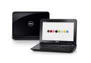 DELL Netbook Inspiron 1018 10.1 WSVGA, Intel Atom N455 1.66GHz, 2GB, 320GB, Intel GMA3150, Linux, 6cell, Fekete