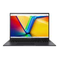 Asus VivoBook laptop 16 WQUXGA i7-1260P 8GB 512GB UHD W11 fekete Asus VivoBook X16