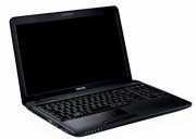 Toshiba Satellite 15.6 laptop , i3-350M, 3GB, 320GB, DOS, Fekete notebook Toshiba