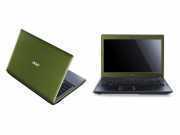 Acer Aspire 4755G-2434G50MNGS 14 laptop i5-2430M 2,4GHz/4GB/500GB/DVD író/Win7/Zöld notebook 1 jótállás