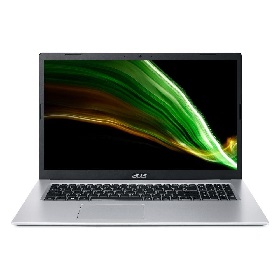Acer Aspire laptop 17,3 HD+ i3-1115G4 8GB 256GB UHD NOOS ezüst Acer Aspire 3