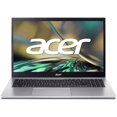 Acer Aspire laptop 15,6 FHD i5-1235U 12GB 512GB IrisXe W11 ezüst Acer Aspire 3