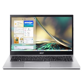 Acer Aspire laptop 15,6 FHD i3-1215U 8GB 256GB UHD DOS ezüst Acer Aspire 3