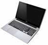 ACER MiniV5-122P-61454G50nss 11.6 laptop Multi-touch HD, AMD Quad-Core A6-1450, 4GB, 500GB, AMD UMA, BT, Card Reader, Linux, 3 cell, Windows 8, ezüst