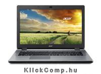 Acer Aspire E5-771G-36V2 17 notebook Intel Core i3-4010U 1,7GHz/4GB/1000GB/DVD író/fekete-ezüst