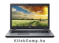 Acer Aspire E5-771-30A7 17 notebook Intel Core i3-4010U 1,7GHz/4GB/1000GB/DVD író/acélszürke