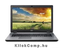 Acer Aspire E5-771-33VM 17 notebook Intel Core i3-4005U 1,7GHz/4GB/1000GB/DVD író/acélszürke