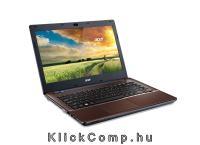 Acer Aspire E5-471-39WD 14 notebook Intel Core i3-4030U 1,9GHz/4GB/500GB/DVD író/barna
