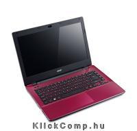 Acer Aspire E5 14 notebook CQC N2940 4GB 500GB DVD piros Acer E5-411-C8EK