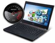 Acer Travelmate P633-M-33214G50tkk_LIN 13.3 laptop WXGA i3-3120 3M Cache, 2.50 GHz, 4GB, 500GB HDD, WWAN 3G, UMA, Card reader, Linux, 4cell, Fekete, 3 év el és visszaszállításos + véletlensz