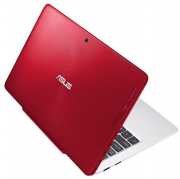 Netbook ASUS Transformer Book 11.6 ATOM 2GB 32GB+500GB WIN8.1 piros mini laptop