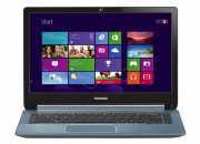 Toshiba Satellite 14 laptop , Intel i3-3227U, 4GB, 500GB HDD+ 32 GB SSD Windows 8,